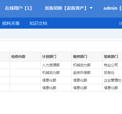 設備管理系統